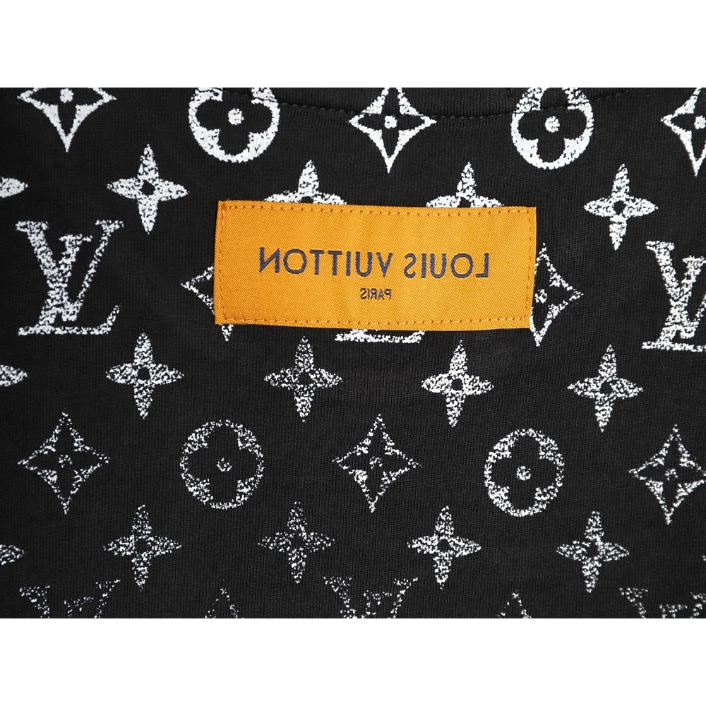 Louis Vuitton gradient all-over logo print short-sleeved shirt TSK1,Louis Vuitton