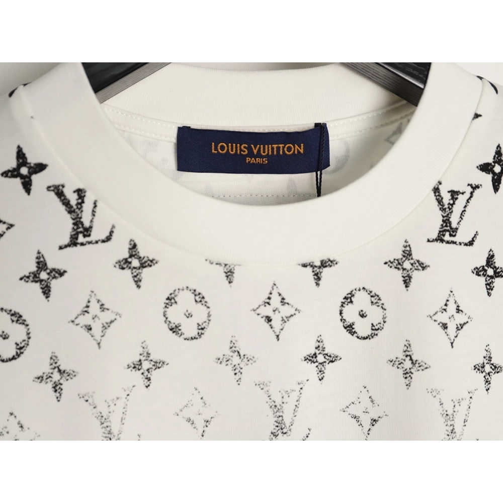 Louis Vuitton gradient all-over logo print short-sleeved shirt,Louis Vuitton