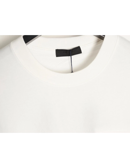 Prada classic triangle logo faux pocket short-sleeved shirt,Prada