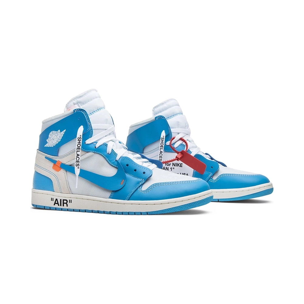 Off White x Air Jordan 1 Retro High OG UNC,OFF-WHITE 1,OFF-WHITE,NIKE SHOES Reps