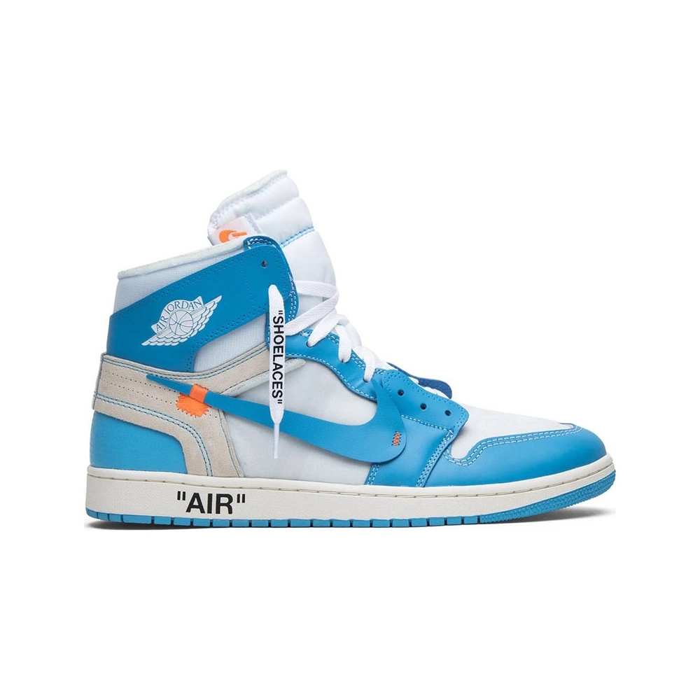 Off White x Air Jordan 1 Retro High OG UNC,OFF-WHITE 1,OFF-WHITE,NIKE SHOES Reps