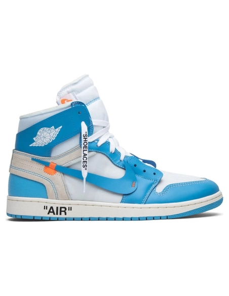 Off White x Air Jordan 1 Retro High OG UNC,OFF-WHITE 1,OFF-WHITE,NIKE SHOES Reps