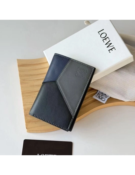 Loewe Puzzle classic bifold cardholder C51014 11X9.5cm,Loewe Wallets
