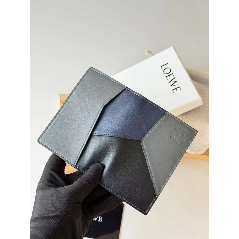Loewe Puzzle classic bifold cardholder C51014 11X9.5cm,Loewe Wallets