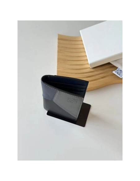 Loewe Puzzle classic bifold cardholder C51014 11X9.5cm,Loewe Wallets