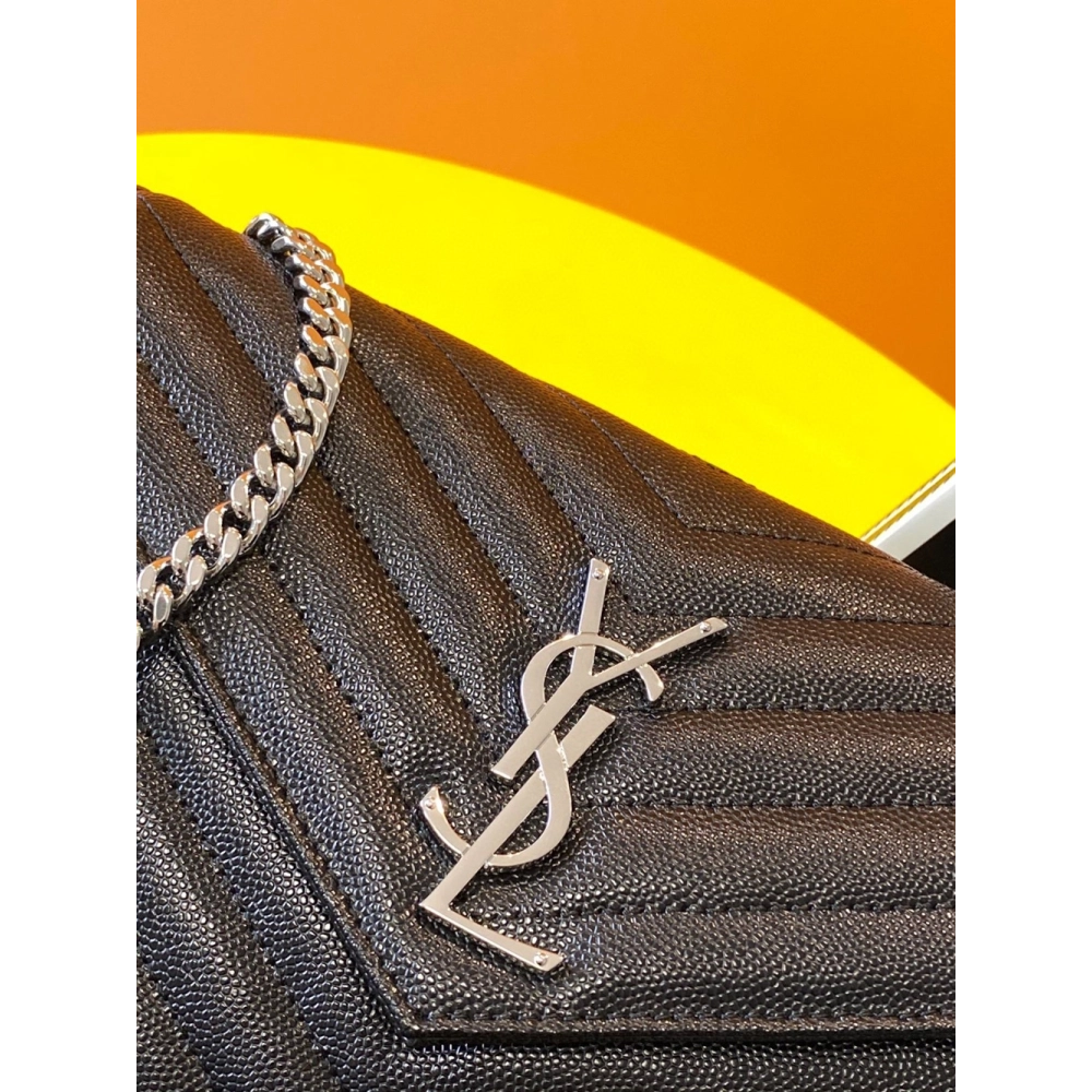 Saint Laurent Cassandra Chain Bagss 377828 22.5X14X4cm,Y.S.AINT Bags