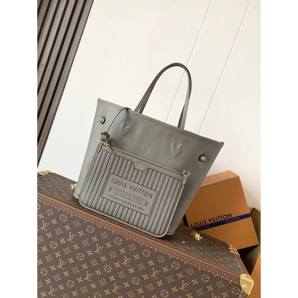 Louis Vuitton Neverfull Inside Out MM Bags M25664 28X14X31cm,Louis Vuitton Bags