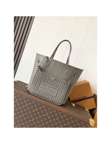 Louis Vuitton Neverfull Inside Out MM Bags M25664 28X14X31cm,Louis Vuitton Bags