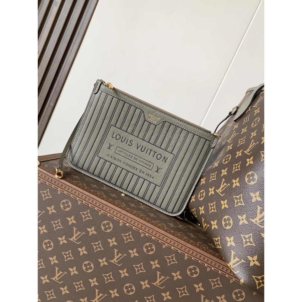 Louis Vuitton Neverfull Inside Out MM Bags M25664 28X14X31cm,Louis Vuitton Bags