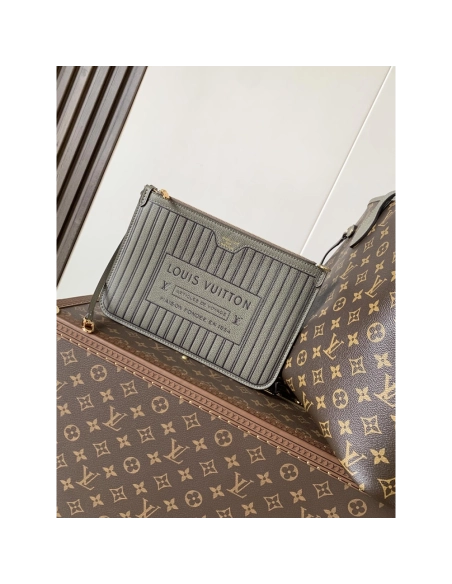 Louis Vuitton Neverfull Inside Out MM Bags M25664 28X14X31cm,Louis Vuitton Bags