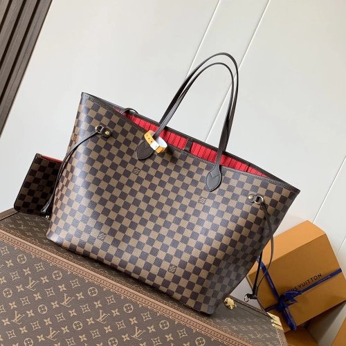Louis Vuitton Neverfull GM HandBags N40597 39X32X19cm,Louis Vuitton Bags