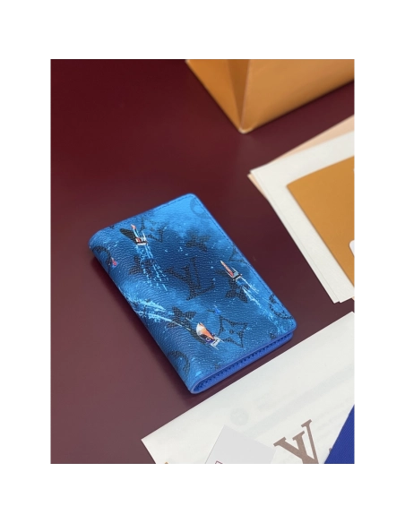 Louis Vuitton Pocket Organizer Wallets M28812 7.5X11.1X1cm,Louis Vuitton Wallets