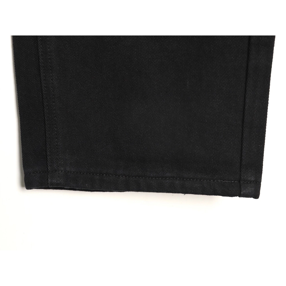 Chrome Hearts Cross Embroidered Washed Jeans,Chrome Hearts