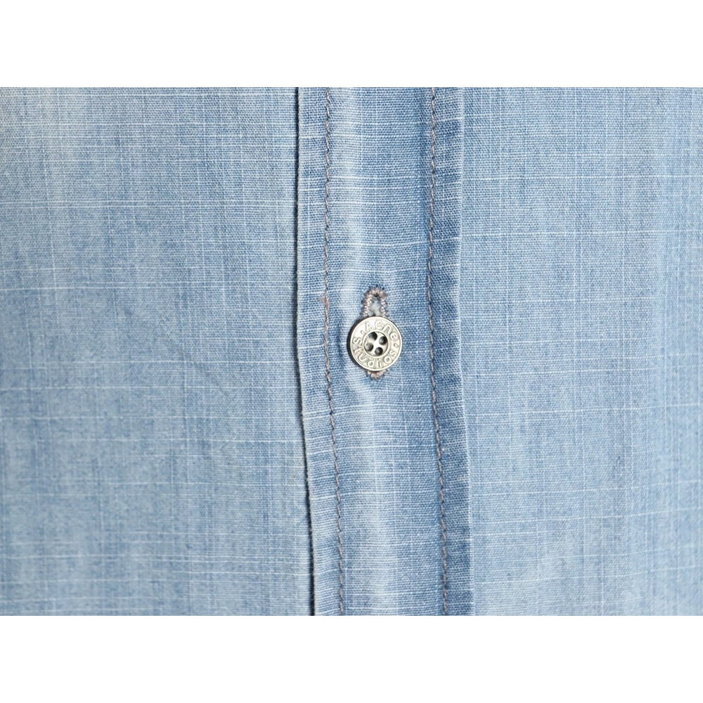 Acne Studios 1996 Logo Distressed Short-Sleeve Shirt,Acne Studios