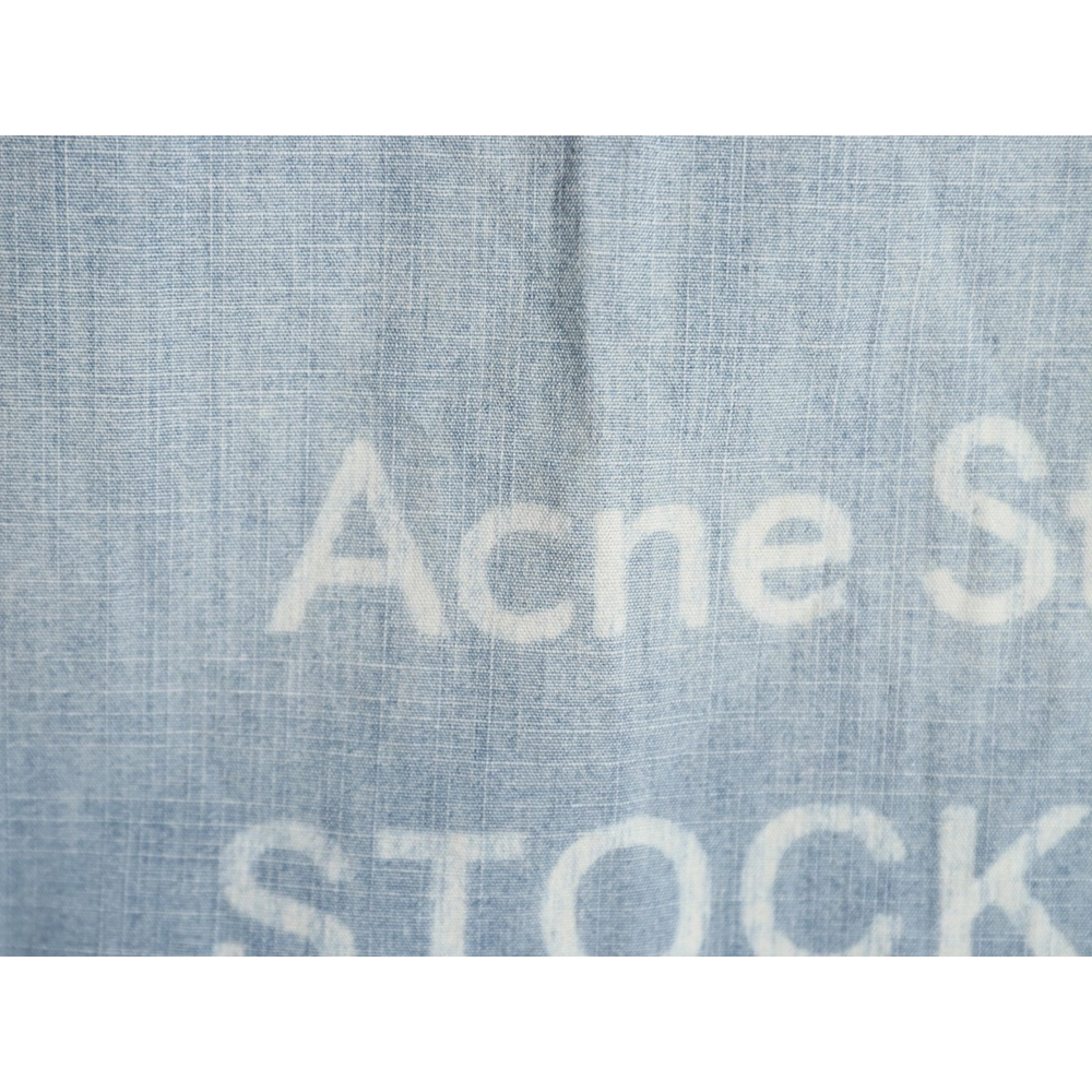 Acne Studios 1996 Logo Distressed Short-Sleeve Shirt,Acne Studios