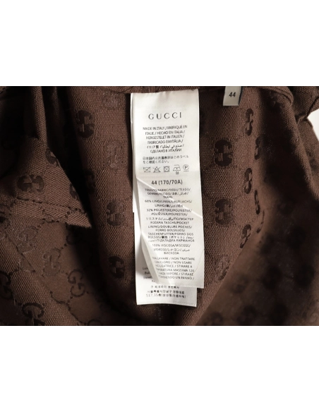 Gucci All-Over Jacquard Short-Sleeve Shirt,Gucci