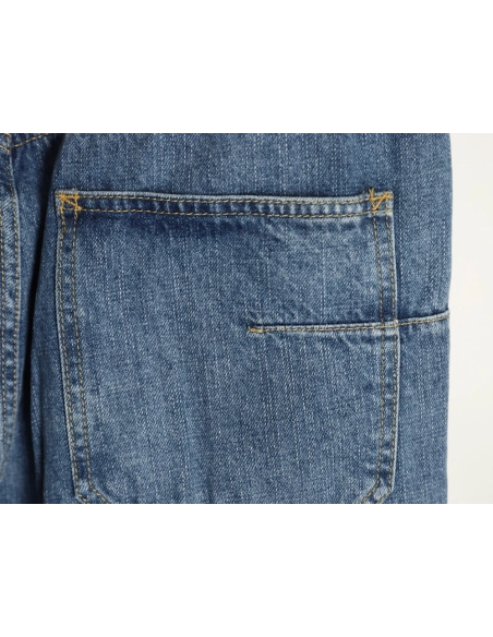 Dior Embroidered Pocket Cargo Denim Trousers,Dior