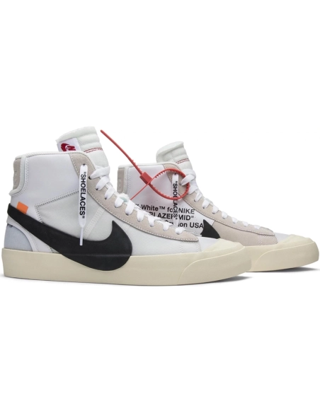 OffWhite x Blazer Mid The Ten,OFF-WHITE 1,OFF-WHITE,NIKE SHOES Reps