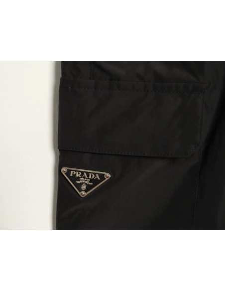 Prada Cargo Nylon Shorts,Prada