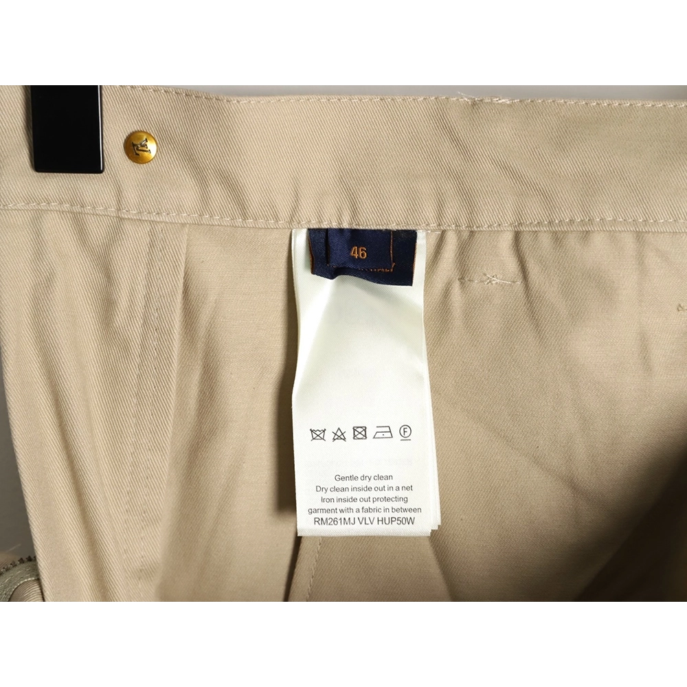 Louis Vuitton Monogram-Embroidered Pocket Cargo Pants,Louis Vuitton