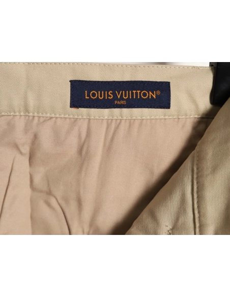 Louis Vuitton Monogram-Embroidered Pocket Cargo Pants,Louis Vuitton