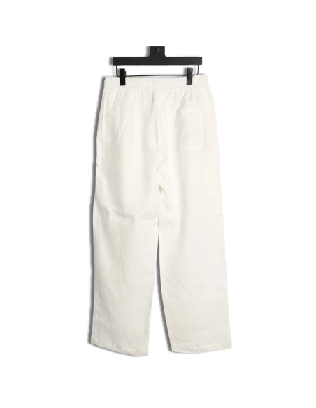 Loro Piana Linen Drawstring Casual Trousers,Loro Piana
