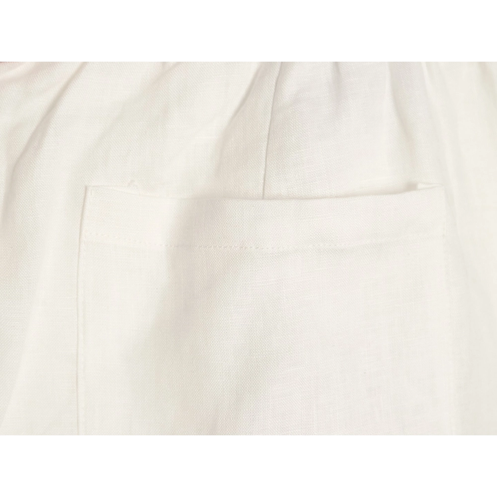Loro Piana Linen Drawstring Casual Trousers,Loro Piana