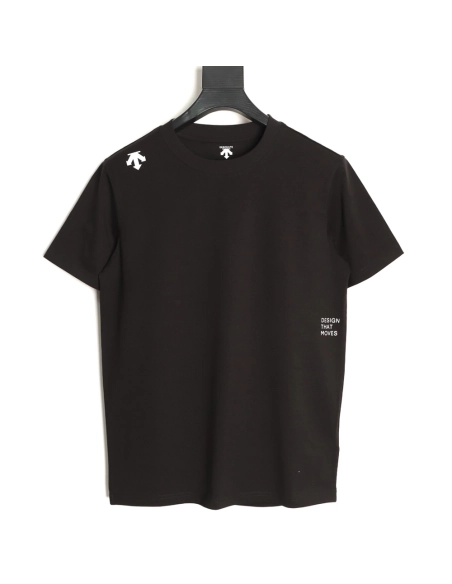 Descente three-arrow logo short-sleeved T-shirt TSK1,Descente