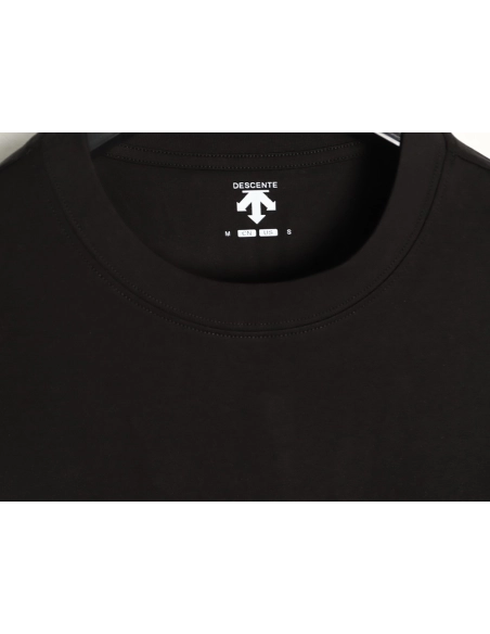 Descente three-arrow logo short-sleeved T-shirt TSK1,Descente