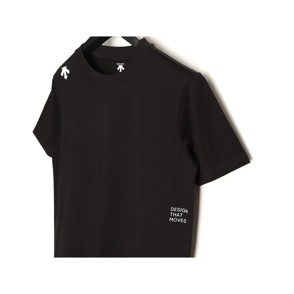 Descente three-arrow logo short-sleeved T-shirt TSK1,Descente