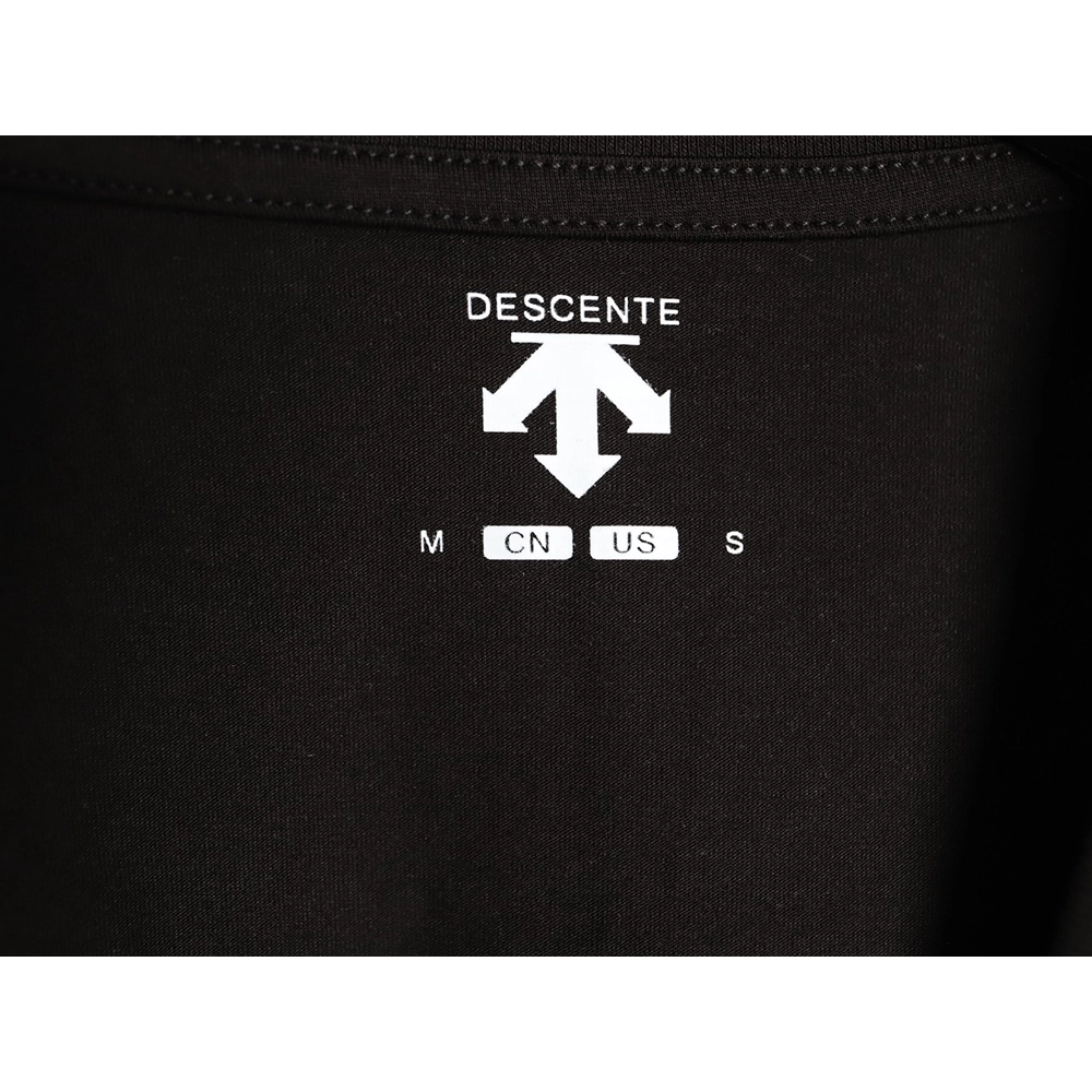 Descente three-arrow logo short-sleeved T-shirt TSK1,Descente