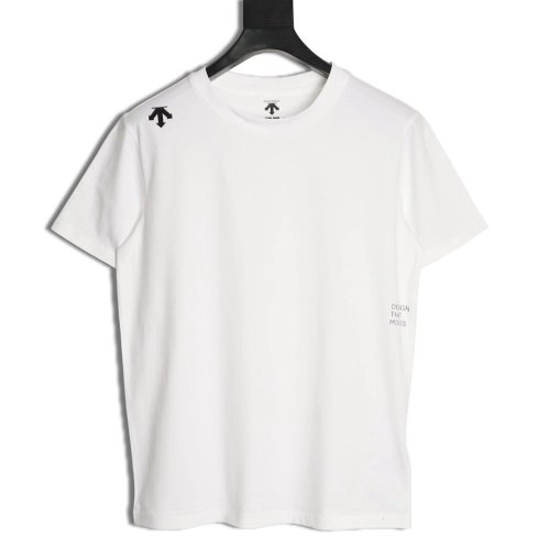 Descente three-arrow logo short-sleeved T-shirt,Descente