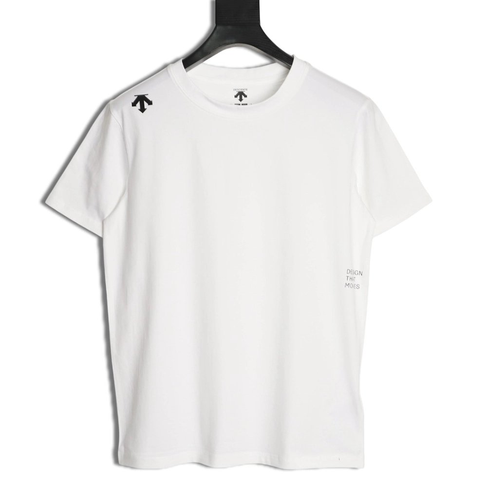Descente three-arrow logo short-sleeved T-shirt,Descente