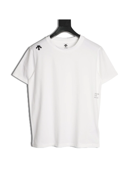 Descente three-arrow logo short-sleeved T-shirt,Descente