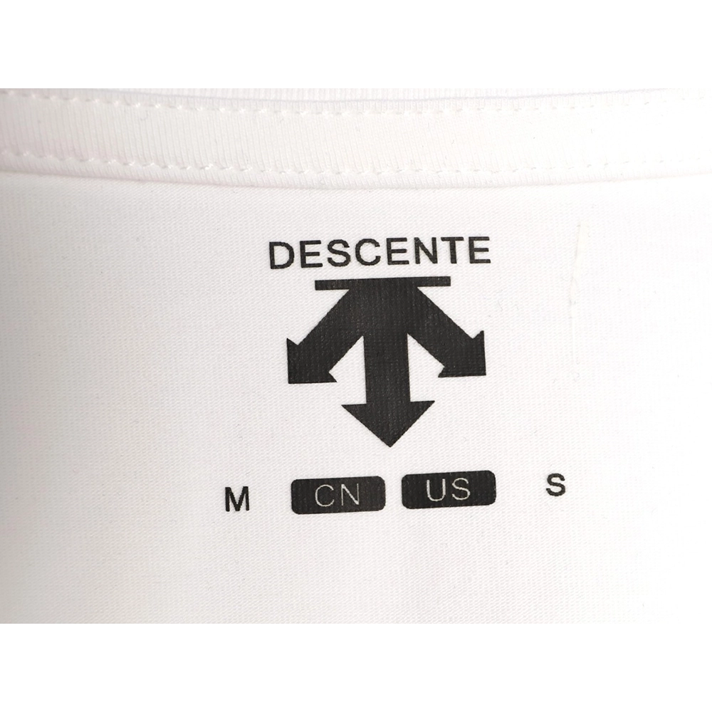 Descente three-arrow logo short-sleeved T-shirt,Descente