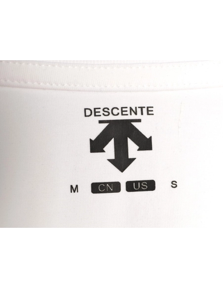 Descente three-arrow logo short-sleeved T-shirt,Descente
