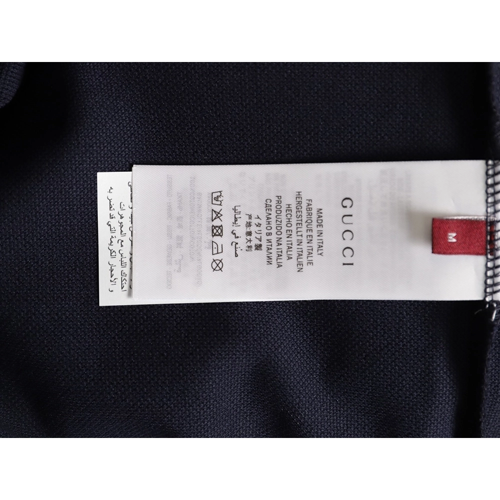 Gucci Minimalist Lettering Short-Sleeve Polo Shirt TSK1,Gucci