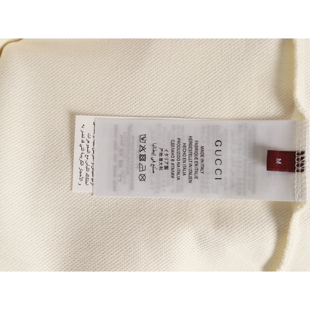 Gucci Minimalist Lettering Short-Sleeve Polo Shirt,Gucci