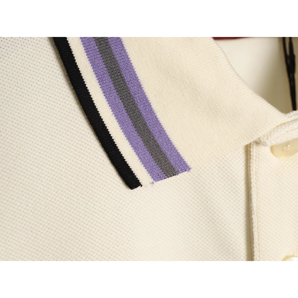 Gucci Minimalist Lettering Short-Sleeve Polo Shirt,Gucci