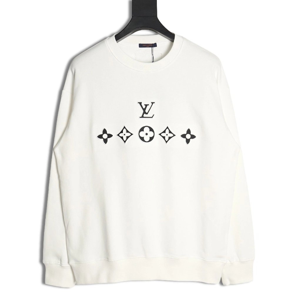 Louis Vuitton Embossed Monogram Crewneck Sweatshirt,Louis Vuitton
