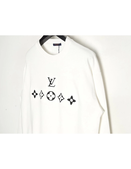 Louis Vuitton Embossed Monogram Crewneck Sweatshirt,Louis Vuitton