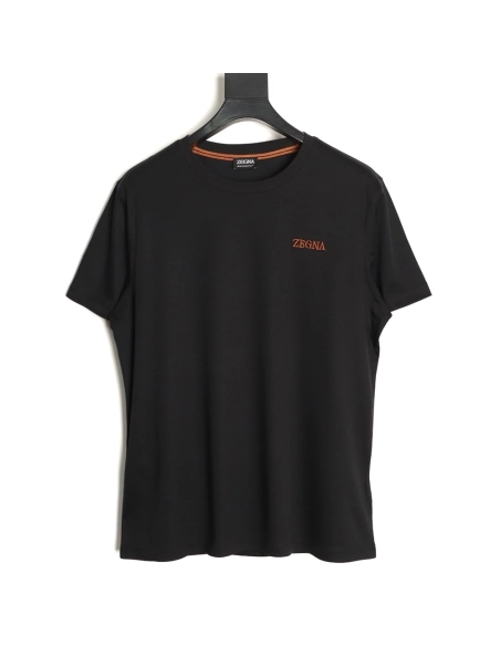 Zegna cotton-padded short-sleeved T-shirt TSK3,Zegna