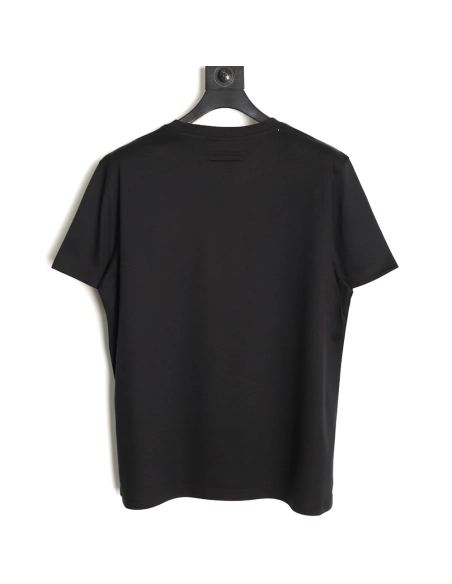 Zegna cotton-padded short-sleeved T-shirt TSK3,Zegna