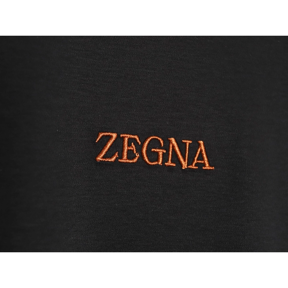 Zegna cotton-padded short-sleeved T-shirt TSK3,Zegna