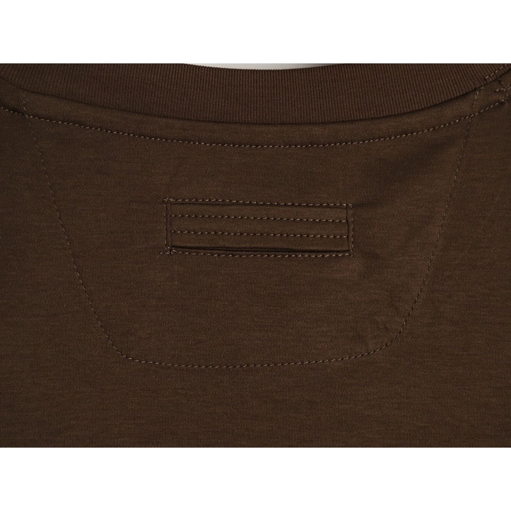Zegna cotton-padded short-sleeved T-shirt TSK2,Zegna