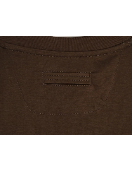 Zegna cotton-padded short-sleeved T-shirt TSK2,Zegna
