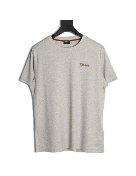 Zegna cotton-padded short-sleeved T-shirt TSK1,Zegna
