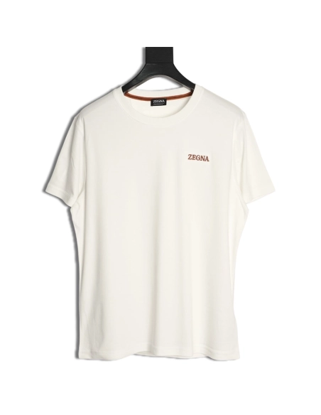 Zegna cotton-padded short-sleeved T-shirt,Zegna