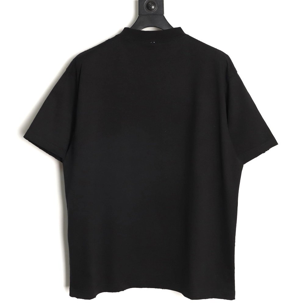 Balenciaga Eiffel Tower Short-Sleeve T-Shirt,Balenciaga