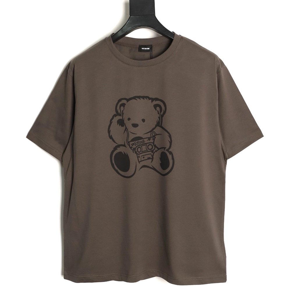 WE11DONE Radio Bear Short-Sleeve T-Shirt TSK1,We11done